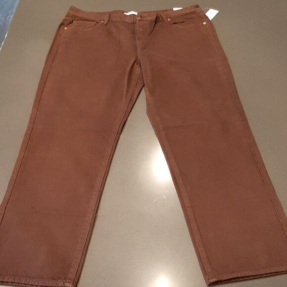 PACSUN Espresso Brown Low Rise Straight Leg Button Fly Jeans - Picture 8 of 13